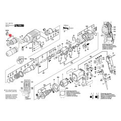 หัวจับดอก SDSplus GBH2-24DFR 1617000327 Bosch