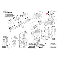 ฝาปิด GSH11E 1617000418 Bosch