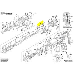 กระบอกสูบ ชุด GBH2-22RE 1617000534 Bosch