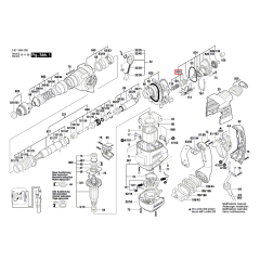 ชุดเฟือง GBH3-28DFR 1617000698 Bosch