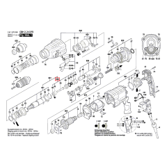 กระบอกลูกสูบ ชุด GBH2-26DFR 1617000V43 Bosch