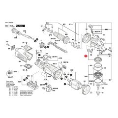 ชุดเฟืองของล้อฟัน GWS12-125CI 1607000V44 Bosch