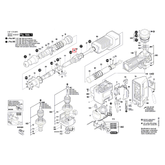 แผ่นควบคุม GSH11E 1610190019 Bosch