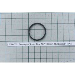 Rectangular Rubber Ring AG7-100S(22) 036025001014 MWK