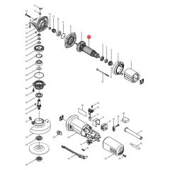 ทุ่นไฟฟ้า 9556B/NB/HP 9558NB 510084-5 Makita