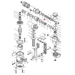 แหวนลูกกระทุ้ง HM0810T(6) 412073-5 Makita