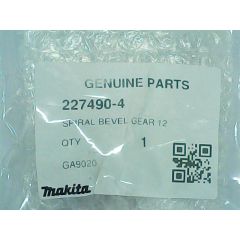 Spiral Bevel Gear 12 MT901(6) GA9030 227490-4 Makita