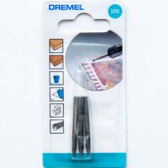 *ดอกแกะสลัก 1/16นิ้ว 1.6mm 2Pcs 106 Dremel