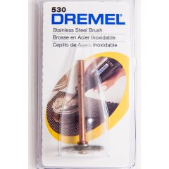 *แปรงขัดสเตนเลส 19.0mm 530 Dremel