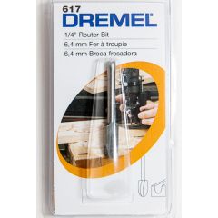 *ดอกเซาะร่องมน 6.4mm 617 Dremel