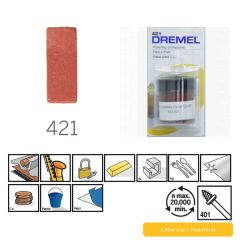 ผงขัดเงา 421 CN Dremel