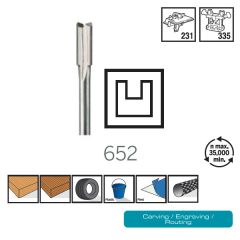 ดอกเซาะร่อง 4.8mm 652 CN Dremel