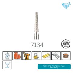 ดอกแกะสลักเพชร 5/64" 2mm 7134 IL Dremel